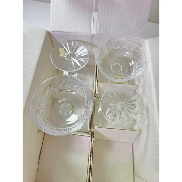 WATERFORD CRYSTAL 4.25" Champagne Glasses - Set of 4 with Box - Picture 3 of 10